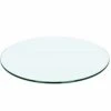 GENERIC 30" Round 1/4" Inch Thick Tempered Glass Table Top - Pencil Polish Edge -Home Table Chair Store 21Fi6TR8D5L