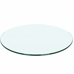 GENERIC 30" Round 1/4" Inch Thick Tempered Glass Table Top - Pencil Polish Edge