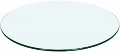 GENERIC 30" Round 1/4" Inch Thick Tempered Glass Table Top - Pencil Polish Edge -Home Table Chair Store 21Fi6TR8D5L. AC