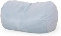 Christopher Knight Home 313871 Bean Bag, Rose Petal Pink Small -Home Table Chair Store 21IYj7A8L. AC