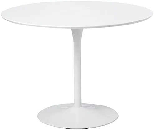 OSP Home Furnishings Flower Mid-Century, Dining Table, Brass Base 6 OSP Home Furnishings Flower Mid-Century, Dining Table, Brass Base - Image 4