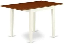 East West Furniture Modern NDT T Dining Room Table Rectangular Tabletop And 48 X 30 X 30-Oak Finish -Home Table Chair Store 21xsfElWQwL. AC