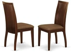 East West Furniture Dining Chairs, Medium, IPC-MAH-W -Home Table Chair Store 310RitfywnL. AC
