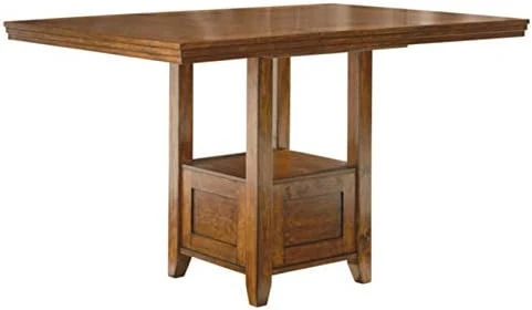 Signature Design By Ashley Ralene Traditional 36" Counter Height Dining Room Extension Table, Medium Brown 10 Signature Design By Ashley Ralene Traditional 36" Counter Height Dining Room Extension Table, Medium Brown - Image 8