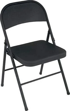 Cosco Black, Steel Folding Chair, 4 Pack -Home Table Chair Store 318 ScTgWzL. AC