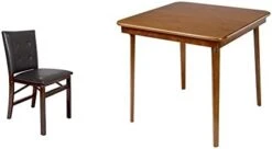 Meco STAKMORE Parson’s Folding Chair Espresso Bonded Leather Finish, Set Of 2, 7 Meco STAKMORE Parson’s Folding Chair Espresso Bonded Leather Finish, Set Of 2, -Home Table Chair Store 318jhBcV5WL. AC