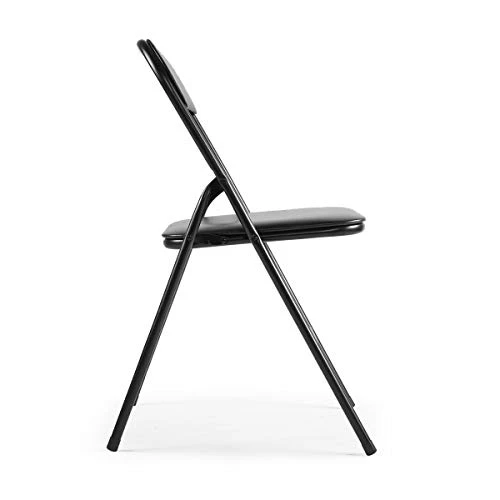 LAZYMOON 6-Pack Plastic Folding Chairs Wedding Banquet Seat Premium Party Event Chair Black 7 LAZYMOON 6-Pack Plastic Folding Chairs Wedding Banquet Seat Premium Party Event Chair Black - Image 5