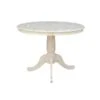 International Concepts Round Top Pedestal 12" Leaf Diining Table, Unfinished 2 International Concepts Round Top Pedestal 12" Leaf Diining Table, Unfinished -Home Table Chair Store 319hEYlIbJL