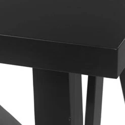 Christopher Knight Home Fairgreens Dining Table, Black 35.5D X 71W X 29.5H In -Home Table Chair Store 319hX0sPPFL