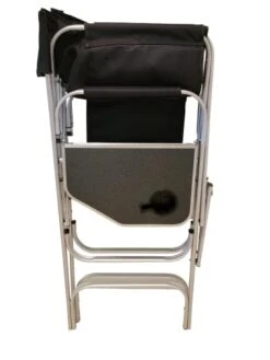 Professional EZ Travel Collection, Deluxe Tall Folding Directors Chair, Foldable Makeup Chair With Side Table And Cup Holder XL Comfort Design -Home Table Chair Store 31AgbqDYxhL