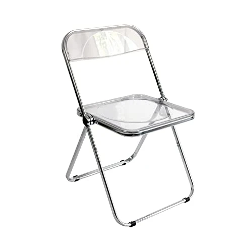 Inspirer Studio Contemporary Bauhaus Style Transparent Folding Chair (Clear) 3 Inspirer Studio Contemporary Bauhaus Style Transparent Folding Chair (Clear)