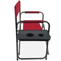 Black Sierra Everyday Directors Chair, Folding With Cup Holder, Portable Chair For Camping, Fishing, Yard, Sports, Hunting, Indoor -Home Table Chair Store 31C0DciBPAL