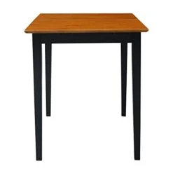 International Concepts Counter Height Dining Table, Butterfly Extension With Shaker Style Leg, Black/Cherry -Home Table Chair Store 31CgGJ0Qg9L