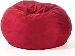 Christopher Knight Home Waldo 5 Foot Bean Bag, 5 Ft, French Roast -Home Table Chair Store 31DfqHudabL. AC