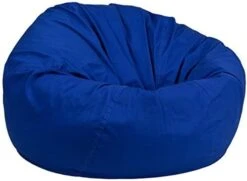 Flash Furniture Duncan Oversized White Furry Bean Bag Chair For Kids And Adults -Home Table Chair Store 31E5Dun3cvL. AC