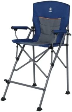 EVER ADVANCED Tall Directors Chair With Cup Holder 31", Bar Height Folding Chair For Camping, Sports With Carry Bag, Mesh Pockets And Footrest, Heavy Duty 300 Lbs, Black 15 EVER ADVANCED Tall Directors Chair With Cup Holder 31", Bar Height Folding Chair For Camping, Sports With Carry Bag, Mesh Pockets And Footrest, Heavy Duty 300 Lbs, Black -Home Table Chair Store 31FB8WtPL. AC