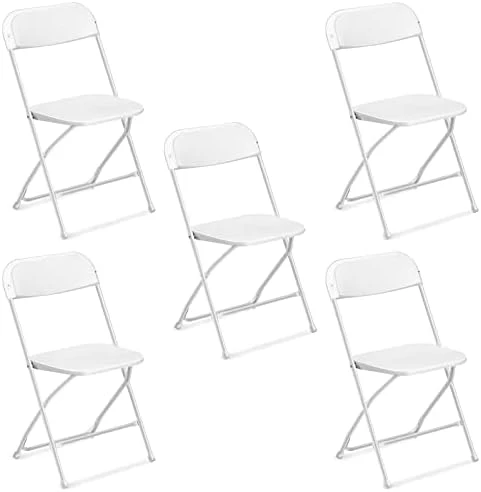 VINGLI 10 Pack Black Plastic Folding Chair, Indoor Outdoor Portable Stackable Commercial Seat With Steel Frame 350lb. Capacity For Events Office Wedding Party Picnic Kitchen Dining 16 VINGLI 10 Pack Black Plastic Folding Chair, Indoor Outdoor Portable Stackable Commercial Seat With Steel Frame 350lb. Capacity For Events Office Wedding Party Picnic Kitchen Dining - Image 14