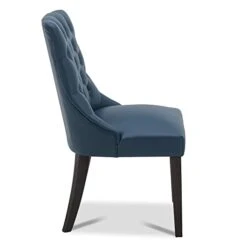 CHITA Farmhouse Tufted Dining Chairs, Modern Upholstered Chairs, High Back Dining Room Chairs Set Of 2,Blue 18 CHITA Farmhouse Tufted Dining Chairs, Modern Upholstered Chairs, High Back Dining Room Chairs Set Of 2,Blue -Home Table Chair Store 31FhTZeT7QL