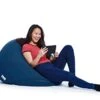 Yogibo Pod X Small Bean Bag For Teens, Adults, Plush, Soft, Single Beanbag Chair, Measures 3'x3', Blue 2 Yogibo Pod X Small Bean Bag For Teens, Adults, Plush, Soft, Single Beanbag Chair, Measures 3'x3', Blue -Home Table Chair Store 31GGcnE2oCL
