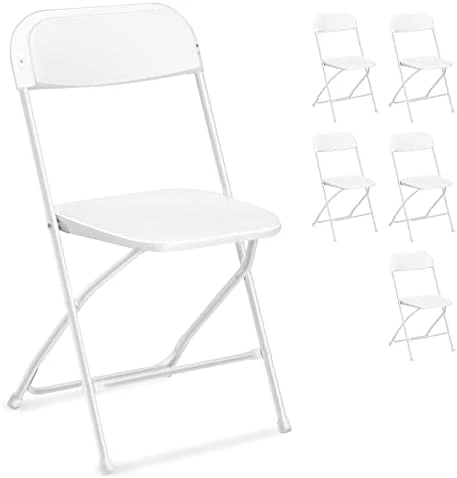 VINGLI 10 Pack Black Plastic Folding Chair, Indoor Outdoor Portable Stackable Commercial Seat With Steel Frame 350lb. Capacity For Events Office Wedding Party Picnic Kitchen Dining 17 VINGLI 10 Pack Black Plastic Folding Chair, Indoor Outdoor Portable Stackable Commercial Seat With Steel Frame 350lb. Capacity For Events Office Wedding Party Picnic Kitchen Dining - Image 15
