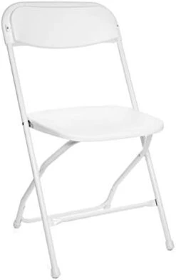 Rhino Series Plastic Folding Chair (5 Pack) - 800 Lb Static Tested - Perfect For Events And Party Rentals - Durable, Storable, And Lightweight (White) -Home Table Chair Store 31Iy6buJmCL. AC