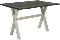 OSP Home Furnishings Flip-Top Expanding Desk To Dining Table, Charcoal Finish -Home Table Chair Store 31KZH0FvmpL. AC