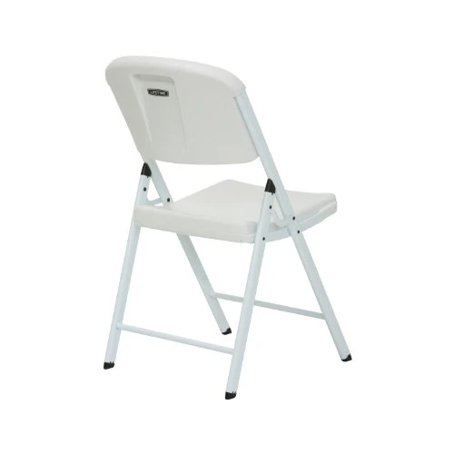 LIFETIME Commercial Grade Folding Chairs, 4 Pack, White Granite/White 4 LIFETIME Commercial Grade Folding Chairs, 4 Pack, White Granite/White - Image 2