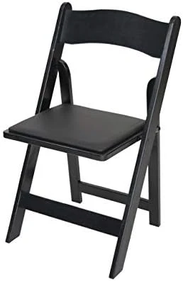 Rhino Series Wood Folding Chair (4 Pack) - Garden & Indoor/Outdoor Use - Perfect For Events, Weddings And Party Rentals - Durable, Storable, And Lightweight (White) 5 Rhino Series Wood Folding Chair (4 Pack) - Garden & Indoor/Outdoor Use - Perfect For Events, Weddings And Party Rentals - Durable, Storable, And Lightweight (White) - Image 3