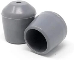 100 Pack Chair Leg Caps For Party Rental Style Plastic Folding Chairs, Fits 3/4 Inch Dia. Frame, Protect Floors White -Home Table Chair Store 31PFpouQWUL. AC