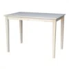 International Concepts Solid Wood Top Dining Table, 30 X 48, Unfinished -Home Table Chair Store 31PZsPOWzhL