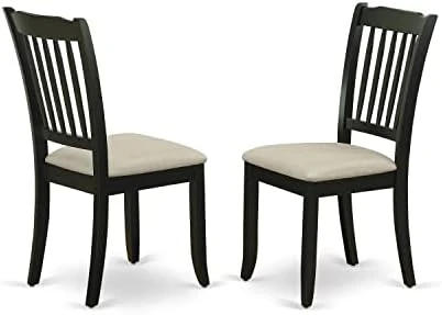 East West Furniture C Dining Room Chairs, DAC-LWH-W 10 East West Furniture C Dining Room Chairs, DAC-LWH-W - Image 8