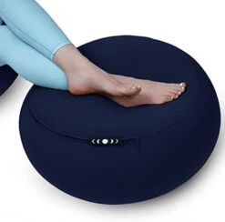 Moon Pod Lunar Lift Footrest For Bean Bag Chair, Navy - The Zero-Gravity Beanbag For Stress, Anxiety, & All Day Deep Relaxation - Ultra Soft & Ergonomic Support For Back & Neck - For The Whole Family 16 Moon Pod Lunar Lift Footrest For Bean Bag Chair, Navy - The Zero-Gravity Beanbag For Stress, Anxiety, & All Day Deep Relaxation - Ultra Soft & Ergonomic Support For Back & Neck - For The Whole Family -Home Table Chair Store 31QSIx3tMTL. AC