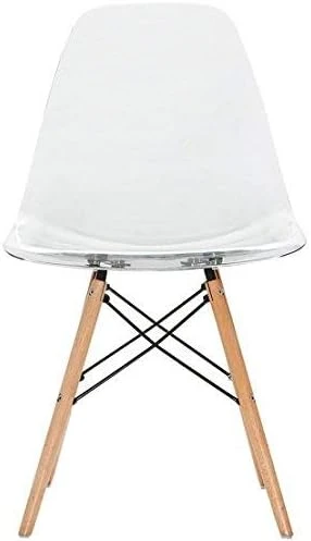 2xHome CH-RayLeg(Clear) Dining Chair, Plastic 9 2xHome CH-RayLeg(Clear) Dining Chair, Plastic - Image 7