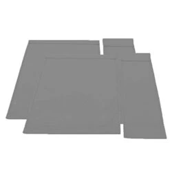 STAY GENT 2 Set Replacement Cover Canvas For Directors Chair, 20cm X 52cm + 52cm X 41cm, Grey -Home Table Chair Store 31T3tR0sShL
