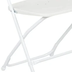 EMMA + OLIVER Set Of 2 White Stackable Folding Plastic Chairs - 650 LB Weight Capacity 17 EMMA + OLIVER Set Of 2 White Stackable Folding Plastic Chairs - 650 LB Weight Capacity -Home Table Chair Store 31T4MtWuYpS