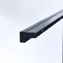 29.5" Dining Table Dinette Table For 2-4 People Tempered Glass Dining Room Table With Metal Legs, Square Kitchen Table For Dining Guest Reception Small Spaces, Black 12 29.5" Dining Table Dinette Table For 2-4 People Tempered Glass Dining Room Table With Metal Legs, Square Kitchen Table For Dining Guest Reception Small Spaces, Black -Home Table Chair Store 31XQMoXw6RL