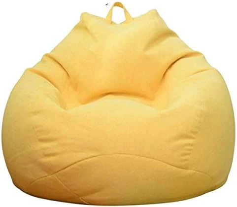WAQIA Stuffed Animal Storage Bean Bag Chair Cover (No Filler) - Stuffable Zipper Beanbag Cover-Cotton Linen Memory Foam Beanbag Replacement Cover For Adults And Kids Without Filling 11 WAQIA Stuffed Animal Storage Bean Bag Chair Cover (No Filler) - Stuffable Zipper Beanbag Cover-Cotton Linen Memory Foam Beanbag Replacement Cover For Adults And Kids Without Filling - Image 9