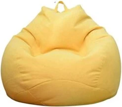 WAQIA Stuffed Animal Storage Bean Bag Chair Cover (No Filler) - Stuffable Zipper Beanbag Cover-Cotton Linen Memory Foam Beanbag Replacement Cover For Adults And Kids Without Filling 24 WAQIA Stuffed Animal Storage Bean Bag Chair Cover (No Filler) - Stuffable Zipper Beanbag Cover-Cotton Linen Memory Foam Beanbag Replacement Cover For Adults And Kids Without Filling -Home Table Chair Store 31XnoWI4xEL. AC