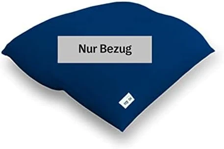 Yogibo Double Replacement Bean Bag Cover Removable, Washable, Blue 4 Yogibo Double Replacement Bean Bag Cover Removable, Washable, Blue - Image 2