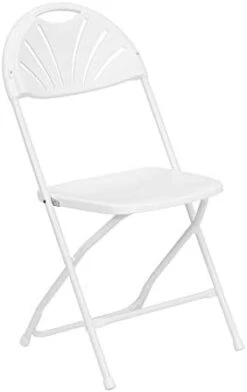 Flash Furniture 2 Pack HERCULES Series 650 Lb. Capacity Black Plastic Fan Back Folding Chair -Home Table Chair Store 31buRndYSXL. AC