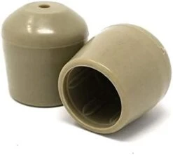 100 Pack Chair Leg Caps For Party Rental Style Plastic Folding Chairs, Fits 3/4 Inch Dia. Frame, Protect Floors White -Home Table Chair Store 31cbA2QxElL. AC