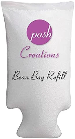 Posh Creations Filling Bean Bag Refill, 100 L, White With EZ-Pour Zipper Spout 9 Posh Creations Filling Bean Bag Refill, 100 L, White With EZ-Pour Zipper Spout - Image 7
