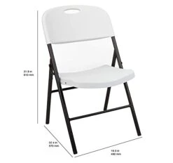 Amazon Basics Folding Plastic Chair With 350-Pound Capacity - 6-Pack, White 14 Amazon Basics Folding Plastic Chair With 350-Pound Capacity - 6-Pack, White -Home Table Chair Store 31ij2eowgML