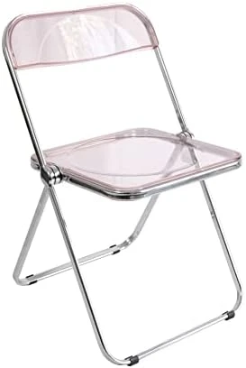 Inspirer Studio Contemporary Bauhaus Style Transparent Folding Chair (Clear) 8 Inspirer Studio Contemporary Bauhaus Style Transparent Folding Chair (Clear) - Image 6
