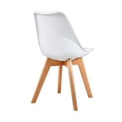 NOB Mid Century Modern Kitchen And Dining Room Chair,Set Of 2(White) 14 NOB Mid Century Modern Kitchen And Dining Room Chair,Set Of 2(White) -Home Table Chair Store 31ljoT82zPL