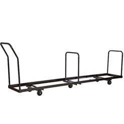 OEF Furnishings Folding Chair Dolly. Stores And Transports Chairs Measuring 15.25"-19"Width, 50 Chair Capacity -Home Table Chair Store 31mJD8jlRzL 1