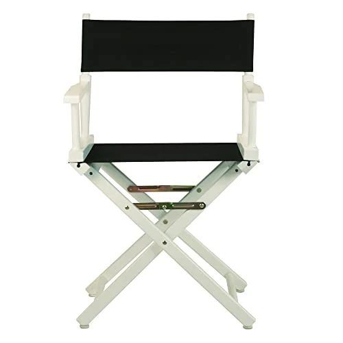 Casual Home 18" Director's Chair White Frame With Royal Blue Canvas 6 Casual Home 18" Director's Chair White Frame With Royal Blue Canvas - Image 4