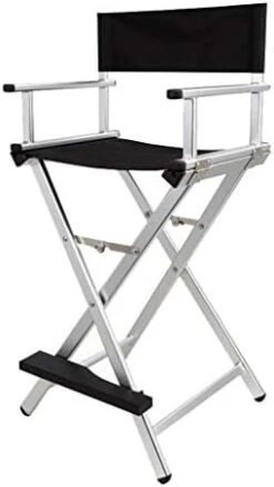 Makeup Artist Chair, Aluminium Lightweight Strong Folding Professional Makeup Artist Director Chair (Color : Pink) -Home Table Chair Store 31nBGOaU EL. AC