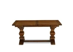 East West Furniture LASI9-88-04 Dinette Set - 8 Excellent Kitchen Chairs With Tan Fabric Linen Seat And A Gorgeous Rectangular Wooden Dining Table (Antique Walnut Finish) -Home Table Chair Store 31o1xrhJkvL