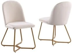 Morden Fort 5 Piece Round Dining Table With Dining Chair Set, Modern Classic Traditional Luxury Style Dining Table Set For Dining Room, Restaurant - Beige 25 Morden Fort 5 Piece Round Dining Table With Dining Chair Set, Modern Classic Traditional Luxury Style Dining Table Set For Dining Room, Restaurant - Beige -Home Table Chair Store 31obSW3XnL. AC